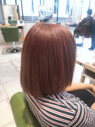 ショート カラー EARTH志木/佐藤 氷河のヘアスタイル