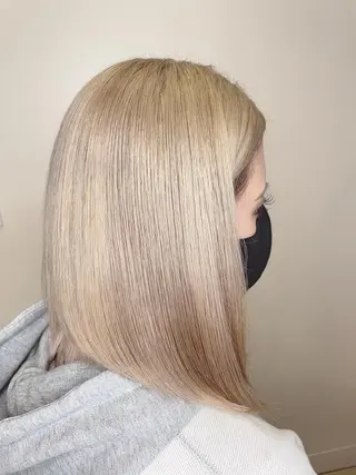 ミディアム レイヤー/ハッシュ 渋谷/サッタのヘアスタイル