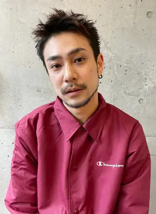 ショート カラー メンズ 小田川 竜也のヘアスタイル