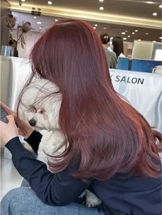 ロング カラー ワンホンヘア ケラチン/Kaitoのヘアスタイル