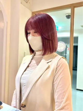 ショート カラー salowin梅田茶屋町north所属・くがれいじ 梅田/ショート/ボブのヘアスタイル