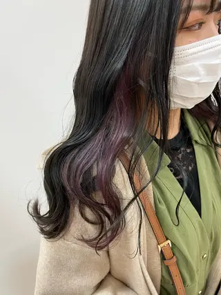 ロング カラー 暖色専門美容師🎀 お客様満足度◎のヘアスタイル
