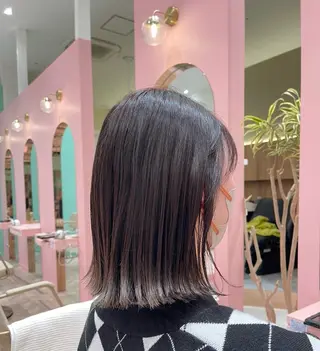 ミディアム カラー 中西 樹人のヘアスタイル