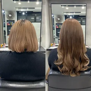 ロング カラー ヘアアレンジ ar+ ❤︎ maiのヘアスタイル