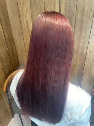 ロング 荒木 理緒のヘアスタイル