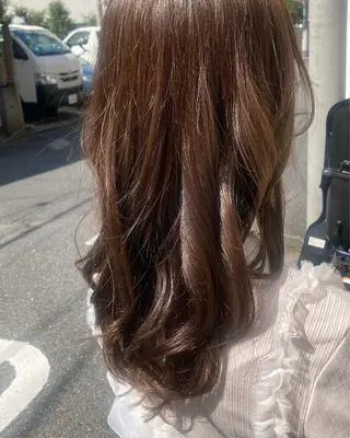 ミディアム 【透明感カラー】 上村響月のヘアスタイル