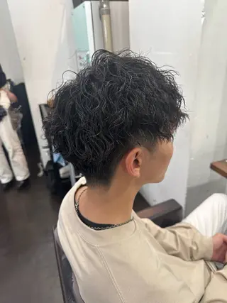 メンズ 名駅/艶カラー/原田 永遠のヘアスタイル