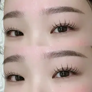 マツエク・マツパ Morganite 🦋 ÿui 🦋のマツエク・マツパデザイン