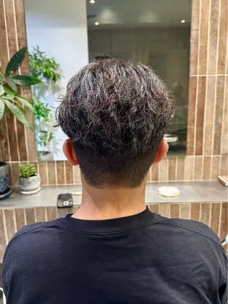 ショート パーマ メンズ ボブ、ショート 無料/はやとのヘアスタイル