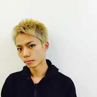 ショート メンズ 石鳶 勝のヘアスタイル