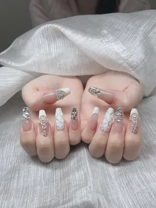 ネイル Lee Nails チップ長さだし専門店のネイルデザイン