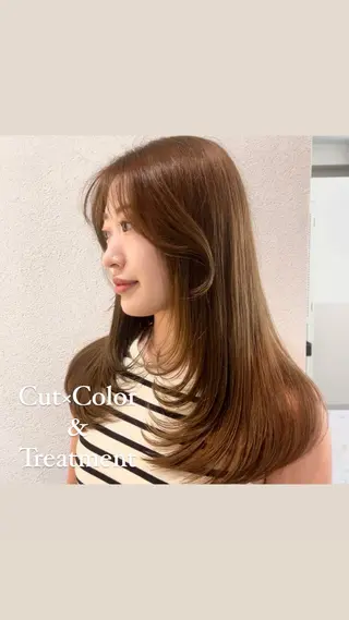 🤍AINA🤍 Zina高田馬場のヘアスタイル