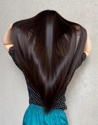 ロング 🎀大川 錬🎀 ブリーチなしWカラーのヘアスタイル