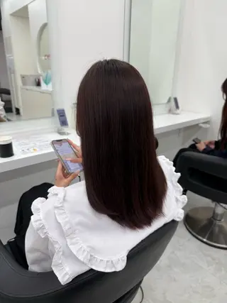 カラー 🥂上品ワンホンヘア 🥂nozomiのヘアスタイル