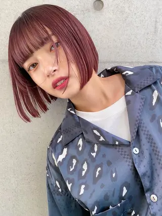 ショート nessヤマサキ リュウタのヘアスタイル