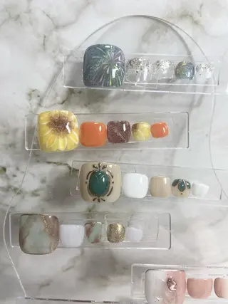 ネイル ﾈｲﾙｻﾛﾝ Bellefleurのネイルデザイン