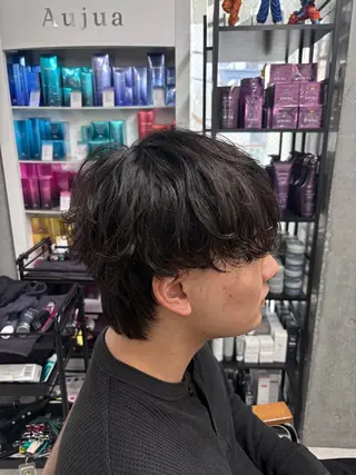パーマ メンズ 美容研究所 🇰🇷yutoのヘアスタイル