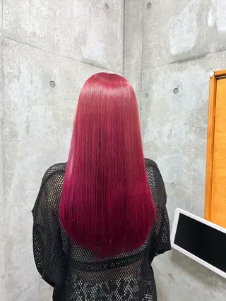 ロング カラー ブリーチカラー/ 寺口佳希のヘアスタイル