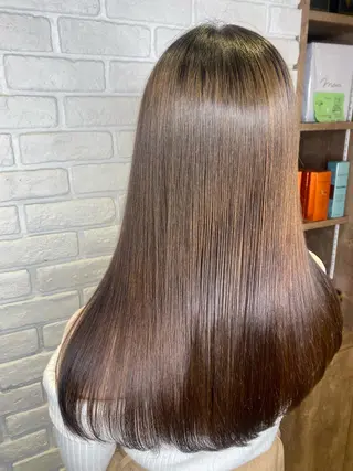 ロング 🎀しゅな/韓国 レイヤー/透明感♡のヘアスタイル