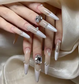 ネイル By moonネイル 🌷ワンホン/韓国風のネイルデザイン