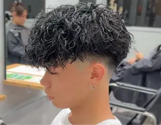 パーマ 岡山 綾汰のヘアスタイル