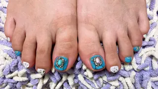 ネイル The Best Beauty受付担当のヘアスタイル