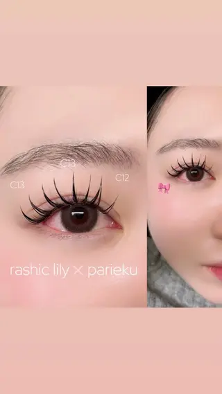 マツエク・マツパ 心斎橋🤍韓国.美眉 パリジェンヌ R..のマツエク・マツパデザイン