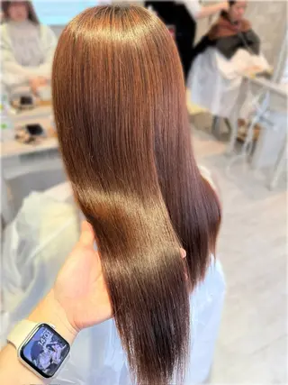 ロング ASTRANTIA 栄所属・YURIA / 透明感/韓国風のヘアスタイル