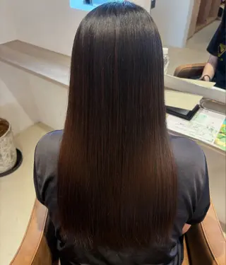 ロング モデルさん募集🌟 艶カラー/杉山海帆のヘアスタイル