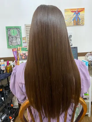 ロング GOLD BLACK所属・究極の艶髪！ 艶神！大矢祥央のヘアスタイル