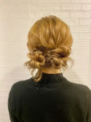 ヘアアレンジ bond所属・bond平尾/ AYAKAのヘアスタイル