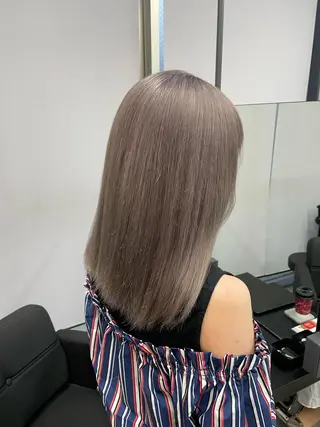 セミロング カラー 朝倉 海斗のヘアスタイル