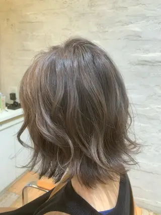 ミディアム カラー CLASSICO hair 京田辺店所属・浜井 尚希のヘアスタイル