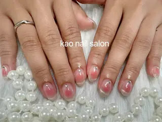 ネイル kao nail マグネット/長さだしのネイルデザイン