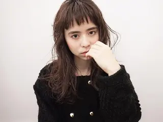 セミロング カラー ヘアアレンジ ショートボブ💗 ヤマネシオリのヘアスタイル