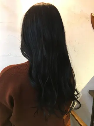 ロング 松田 由紀子のヘアスタイル