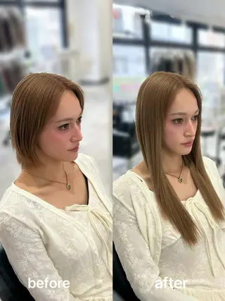 ロング 🩵ララモアナ nazu🩵のヘアスタイル