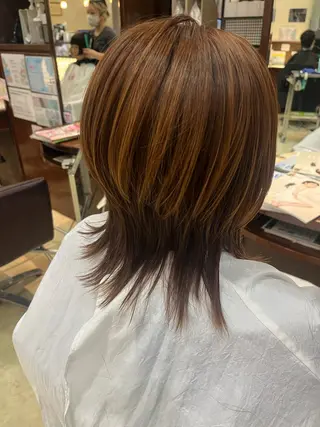 ミディアム BENI鈎取 kanakoのヘアスタイル