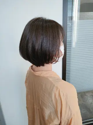 ショート カラー sepiage trois所属・酒井 亜希のヘアスタイル