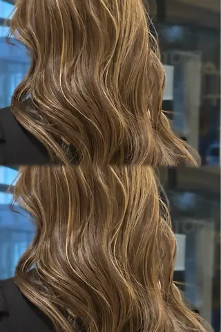 ロング カラー 🤍ハイライト/ レイヤー/銀座🤍のヘアスタイル