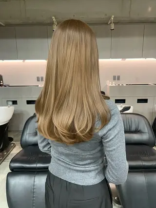 ロング カラー 表参道/赤み無し 透明感 colorのヘアスタイル