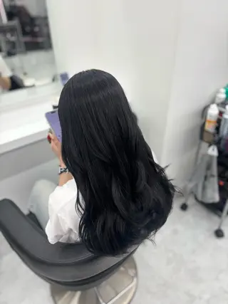 ロング カラー 🤍レイヤー/顔周り /hirari🤍のヘアスタイル