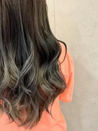 ロング カラー 髪質改善/縮毛矯正 ツヤ髪🩷さつきのヘアスタイル