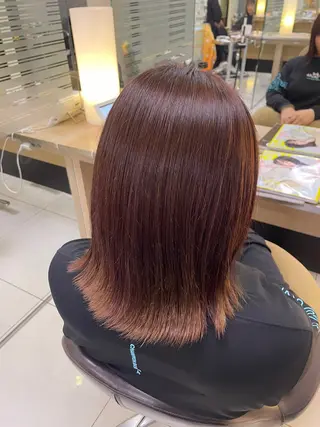 カラー ICHINA🦋寒色 /青髪/艶髪/大船のヘアスタイル