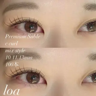 マツエク・マツパ loa🦋/幸町店/ 賀谷佳美のマツエク・マツパデザイン