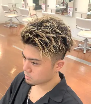 パーマ メンズ メンズパーマ/ 新潟駅/佐藤裕のヘアスタイル