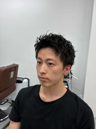 ショート メンズ 中田 信太郎のヘアスタイル