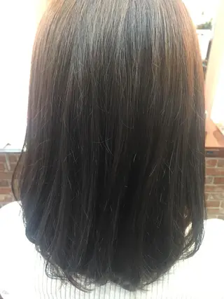 セミロング パーマ 桧山 真のヘアスタイル
