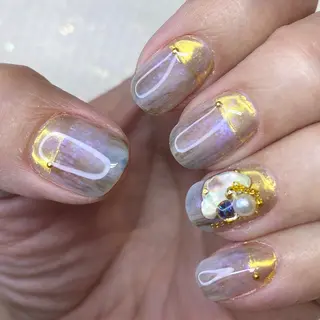 ネイル among アマン所属・lecoa_ kana／amongのネイルデザイン