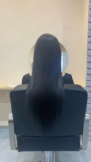 ロング カラー ✨艶感カラー💫 髪質改善🫧のヘアスタイル
